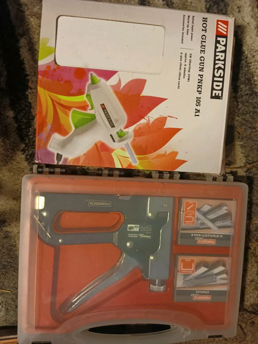 Glue gun stapler gun both for 15 - Image 1