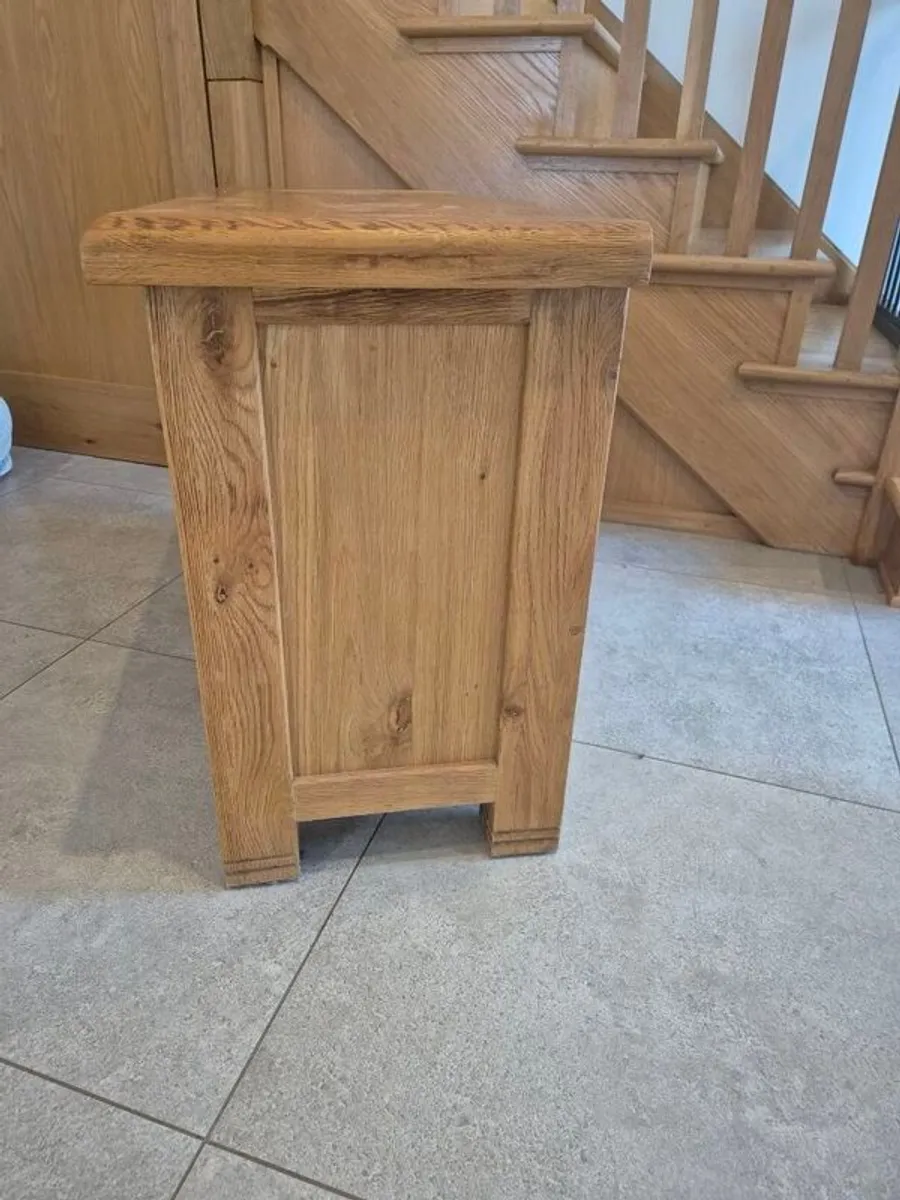 oak tv unit - Image 3