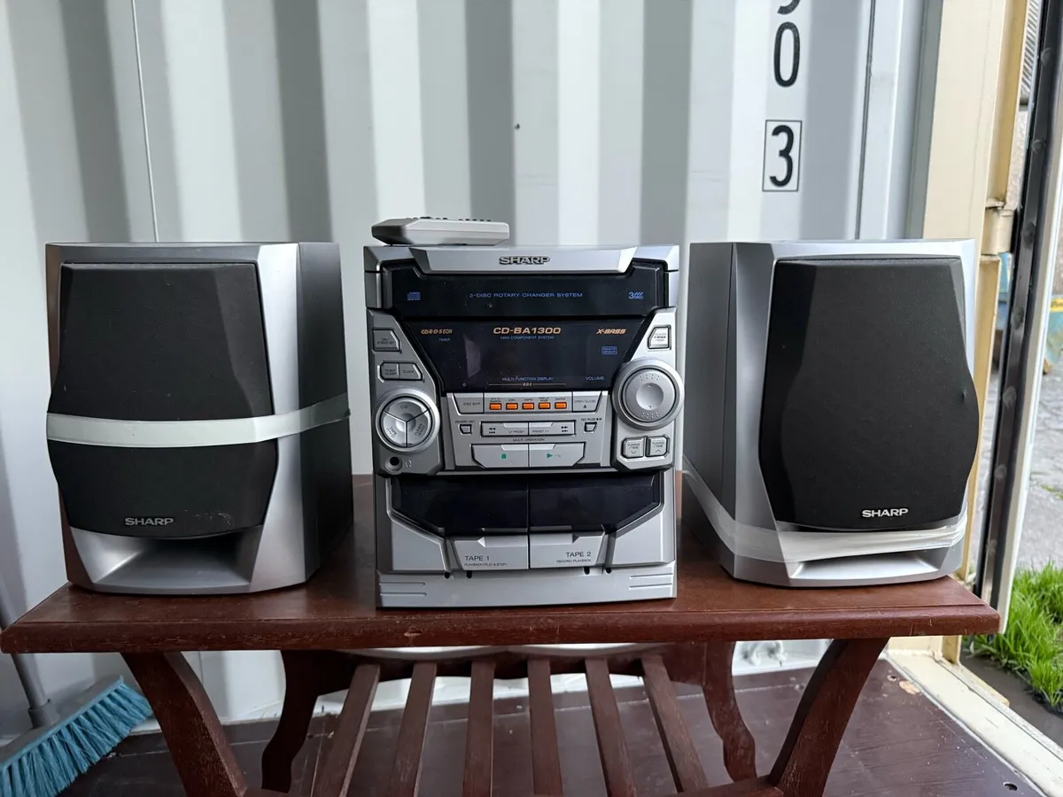 Stereo System- Radio, 3 x CD Player & 2 x Cassette - Image 1