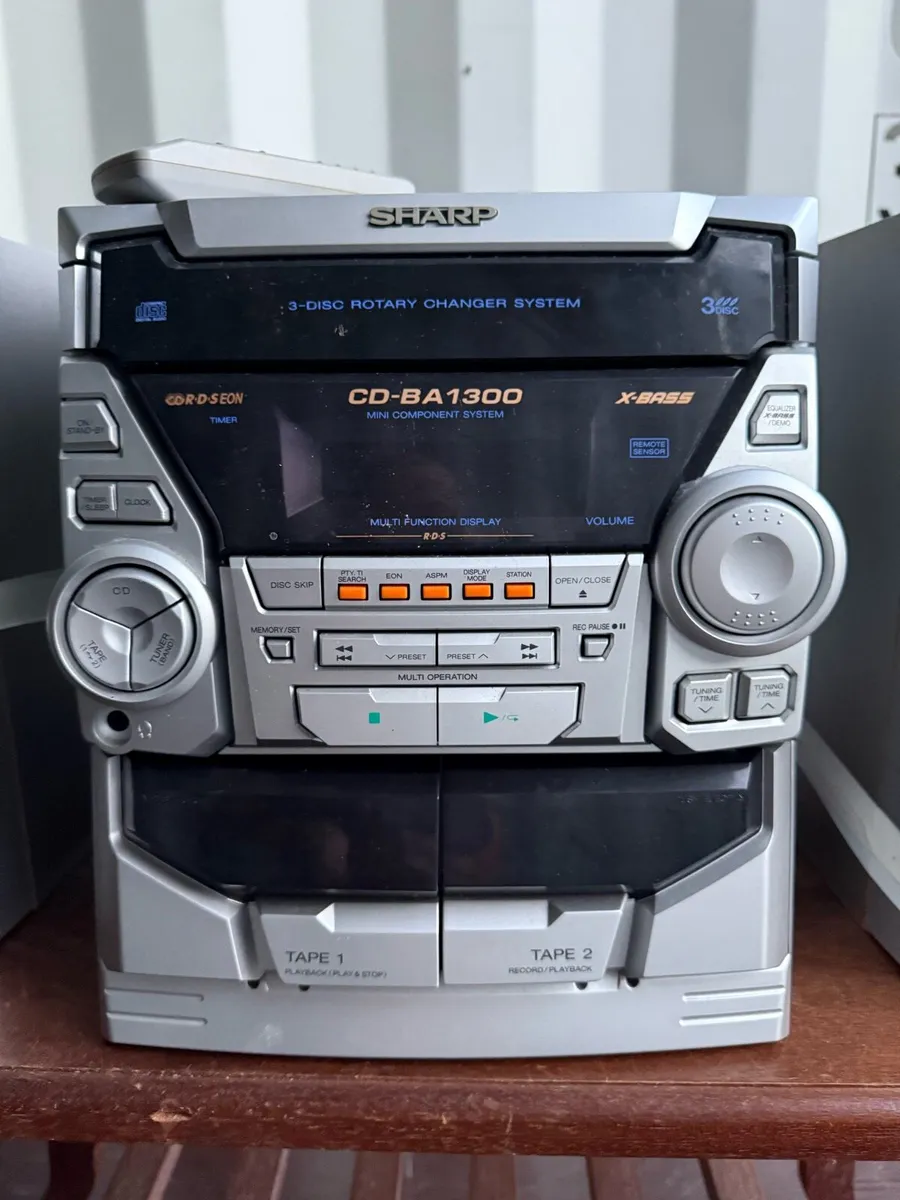 Stereo System- Radio, 3 x CD Player & 2 x Cassette - Image 2
