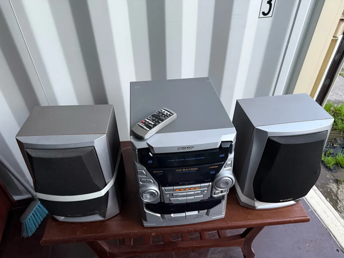 Stereo System- Radio, 3 x CD Player & 2 x Cassette - Image 3