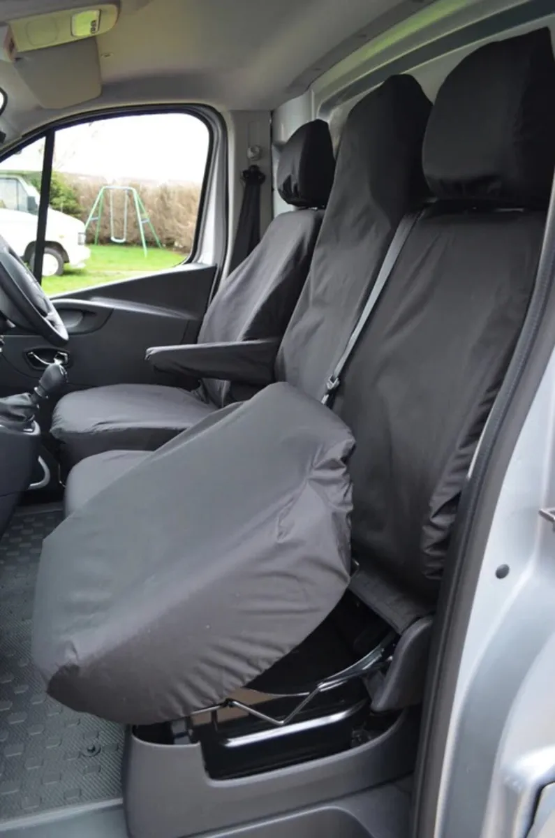 Renault Trafic 2014-2025 Tailored Seat Covers - Image 2