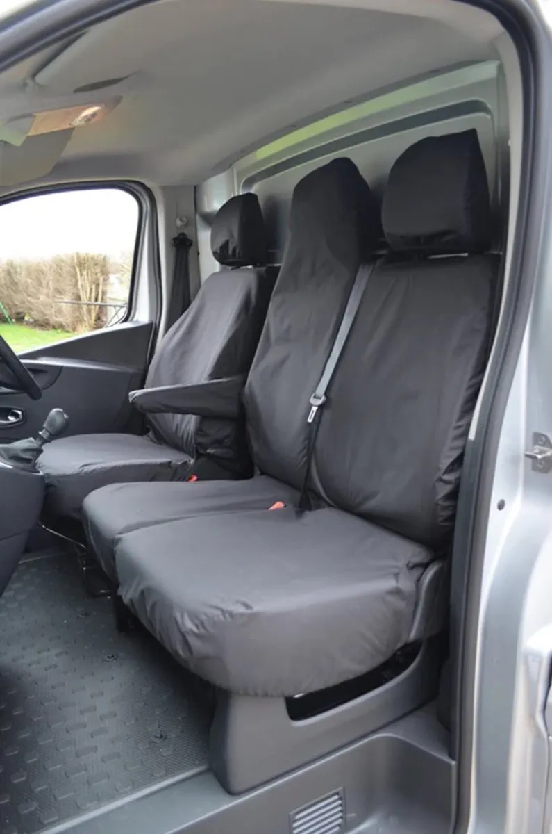 Renault Trafic 2014-2025 Tailored Seat Covers - Image 3
