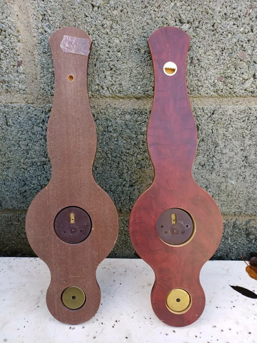 Vintage STAIGER German Banjo Barometers - Image 2
