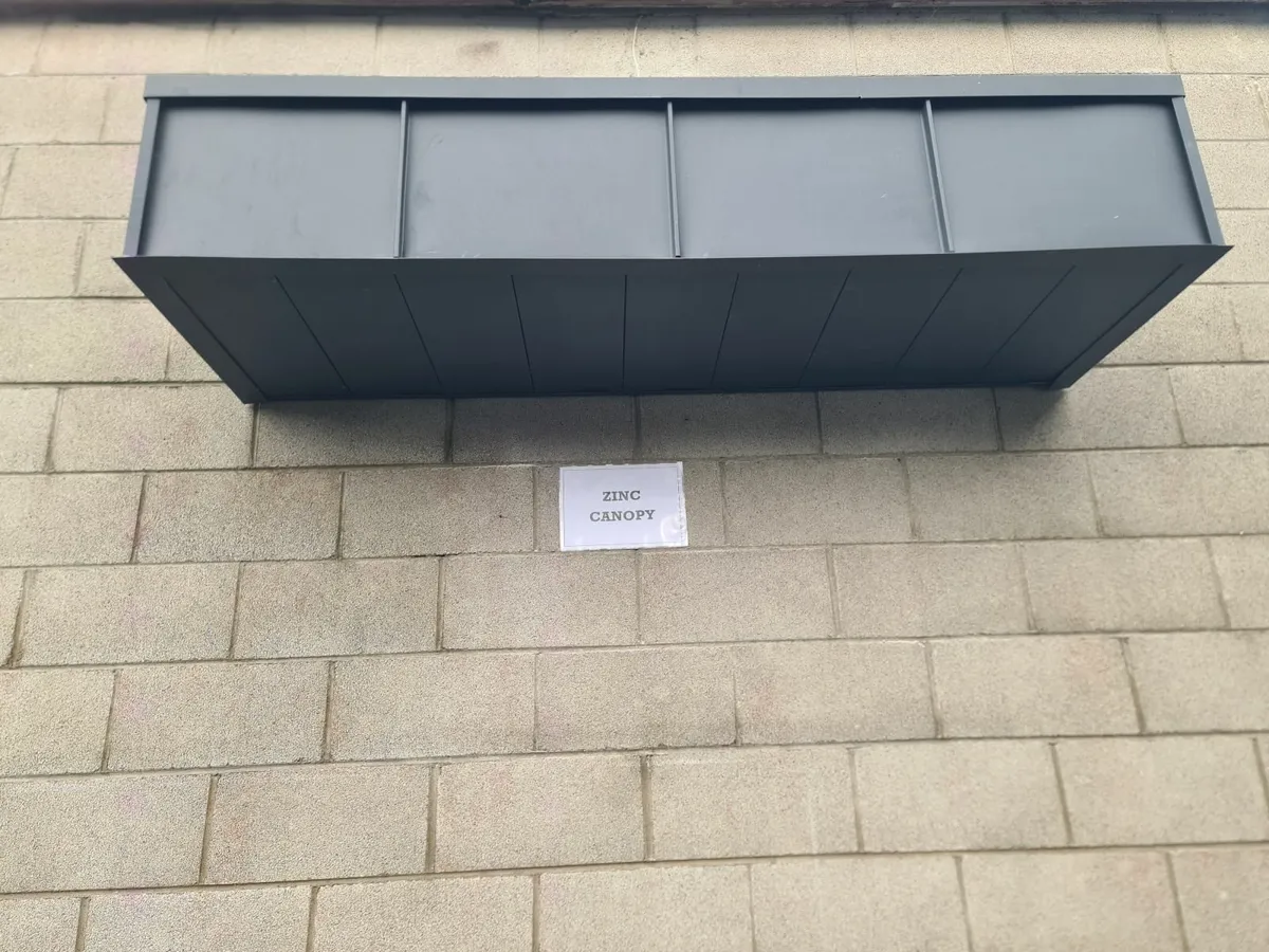 Overhead door canopies - Image 4