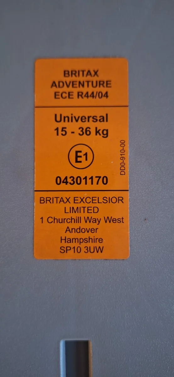 Britax car seat - Image 3