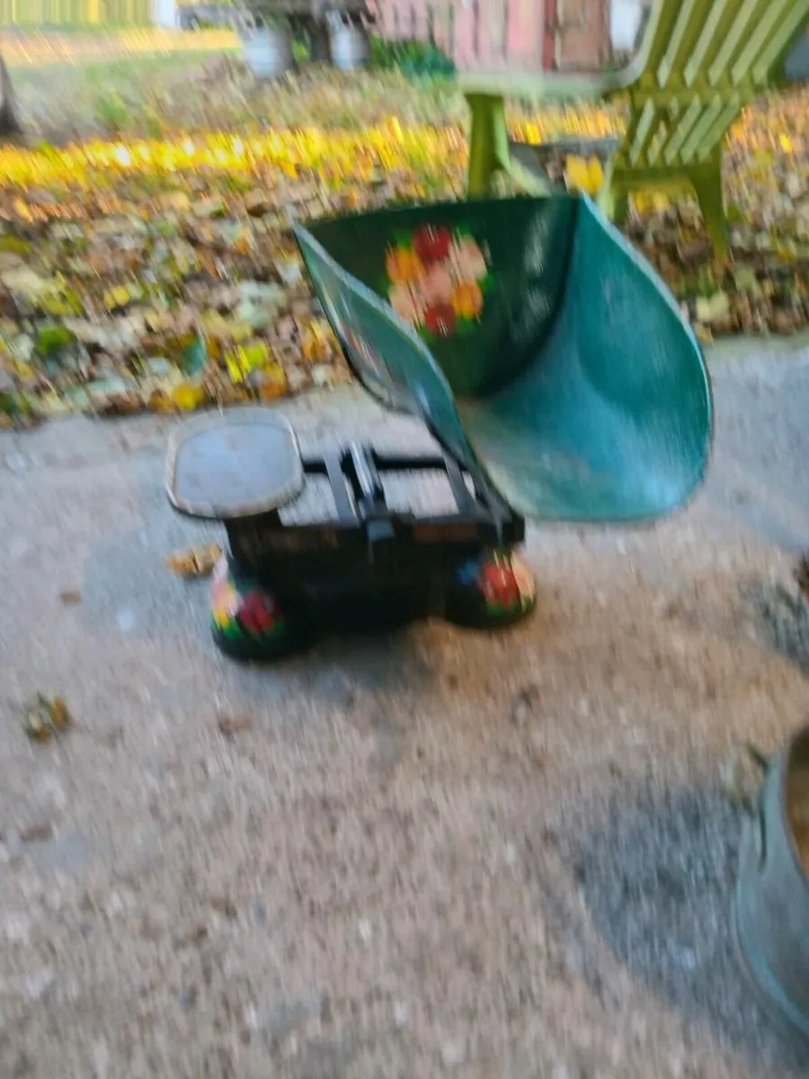 Antique avery potatoe weighing scales handpainted - Image 4