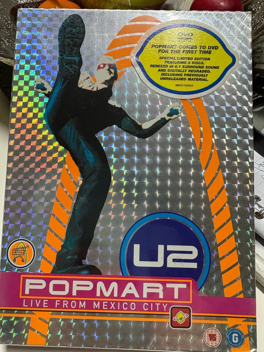 U 2. popmart double dvd live from Mexico City - Image 1