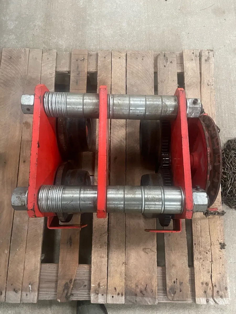 10t geared Beam trolly - Image 2
