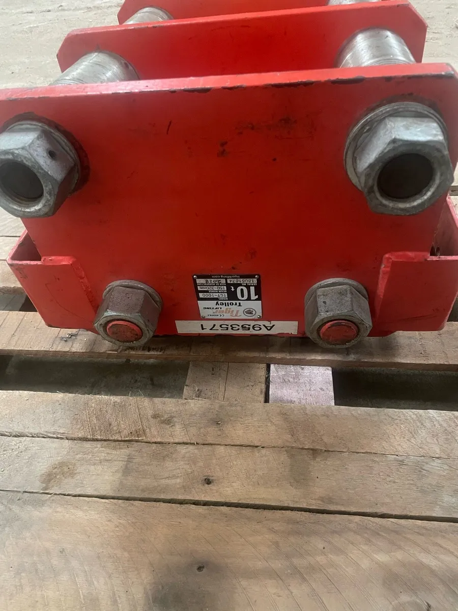 10t geared Beam trolly - Image 3