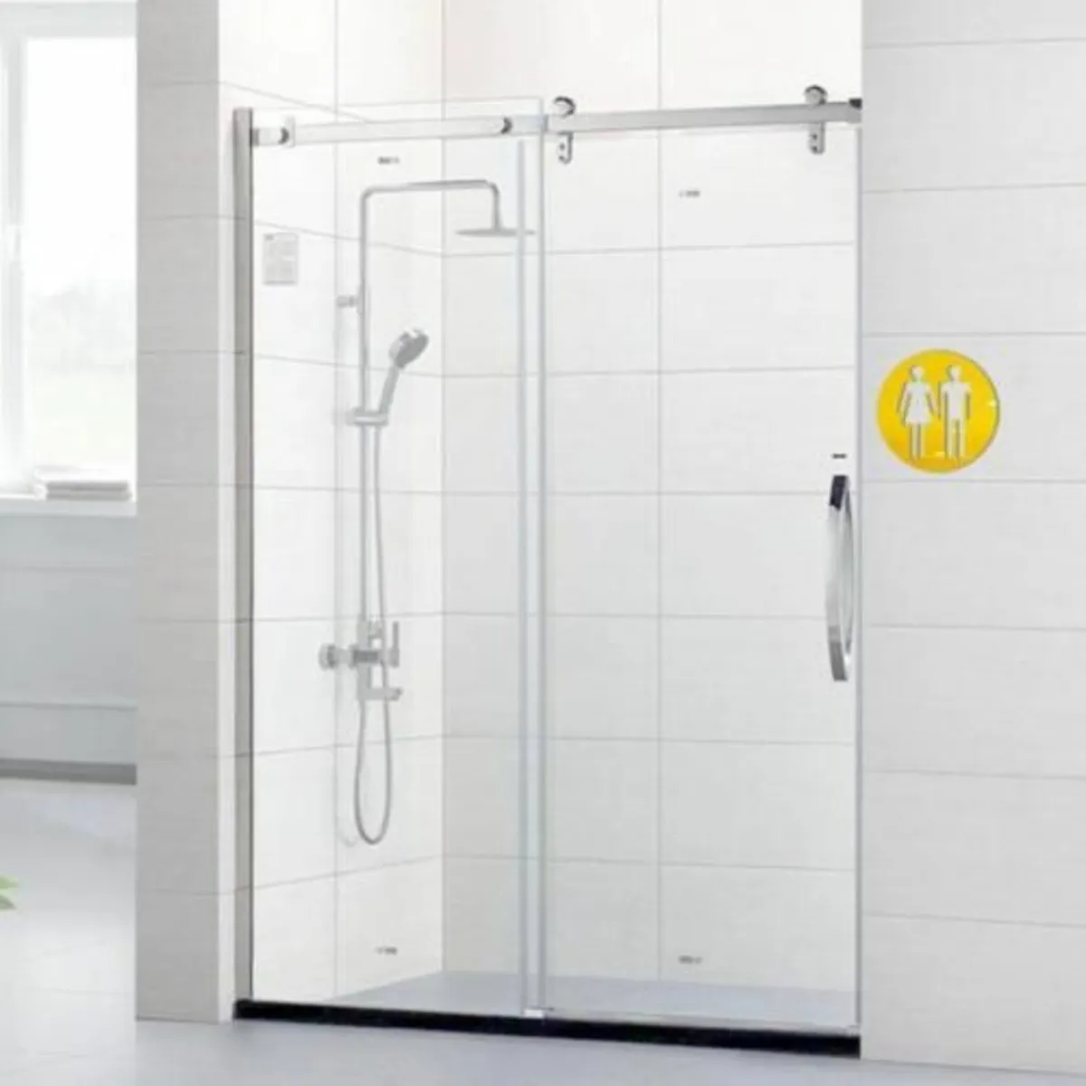 3D Toilet Modern Acrylic Large Home Decor Mirror W