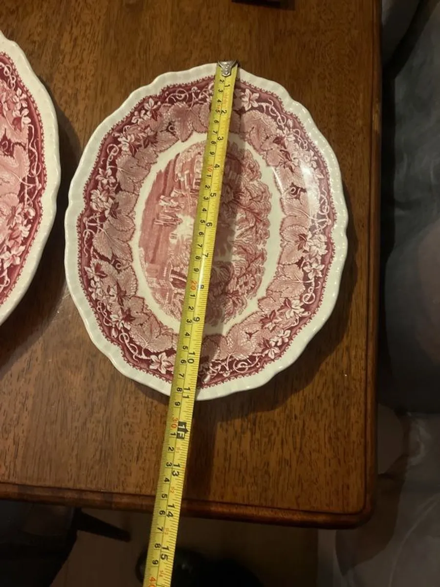 Mason Vista pink platters and soup tureens - Image 4