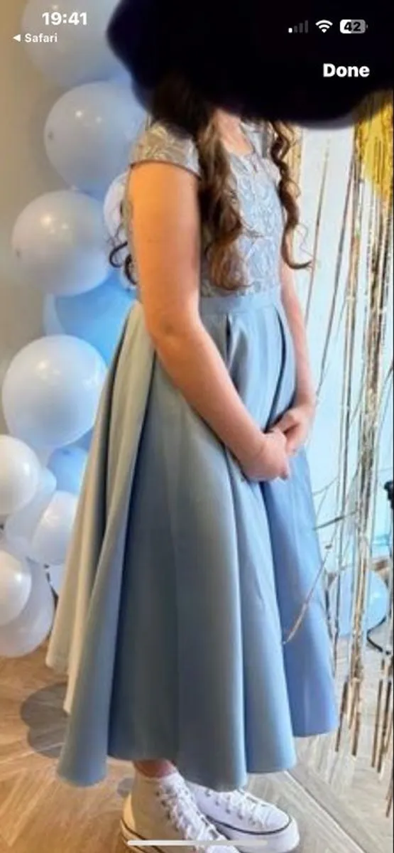 Confirmation Dress Blue
