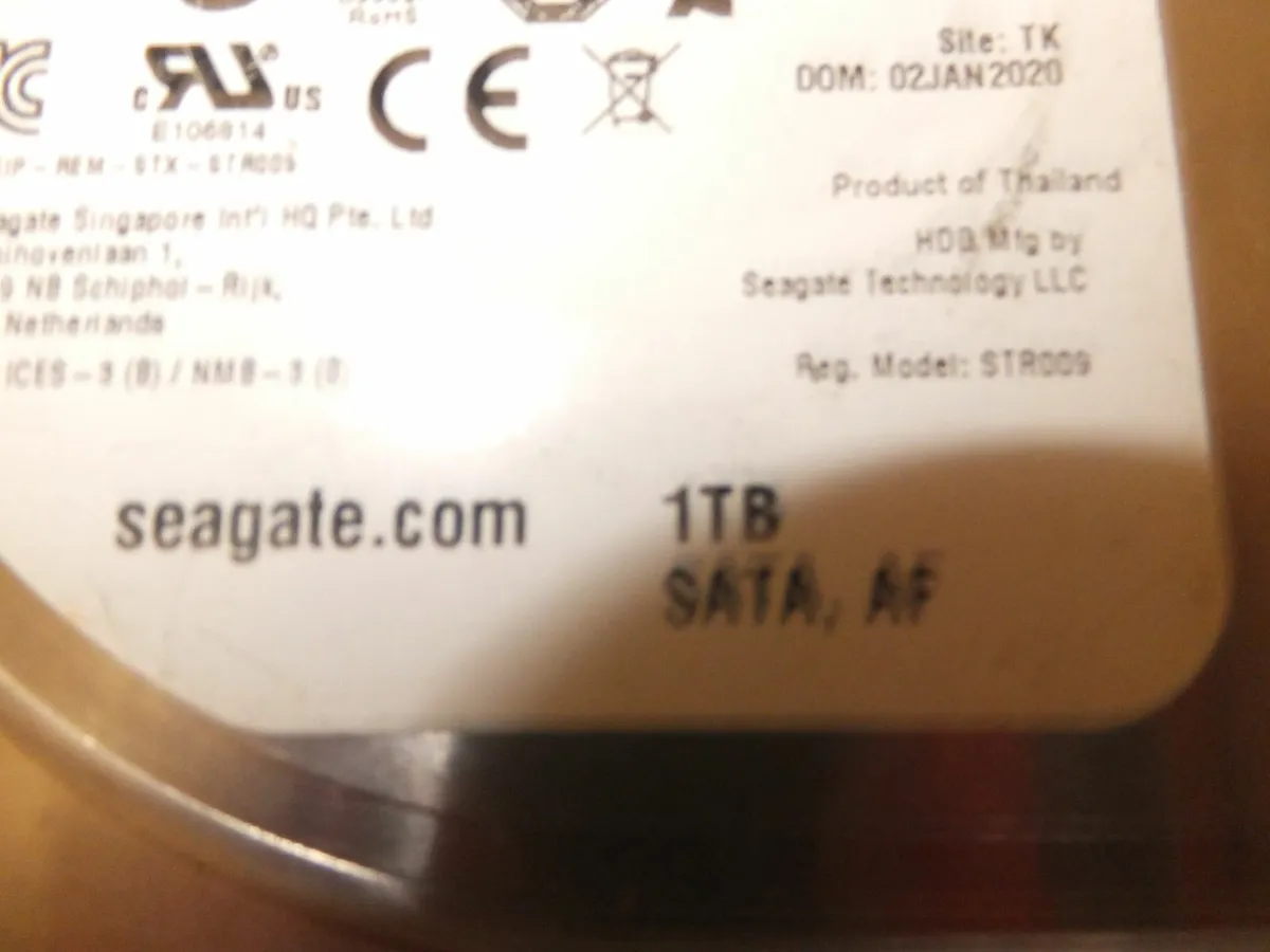 Seagate 1TB - Image 2