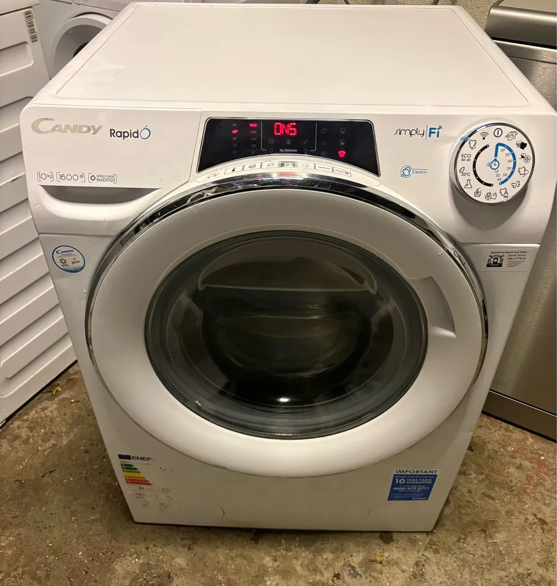 Candy Washing Machine - 10kg Drum