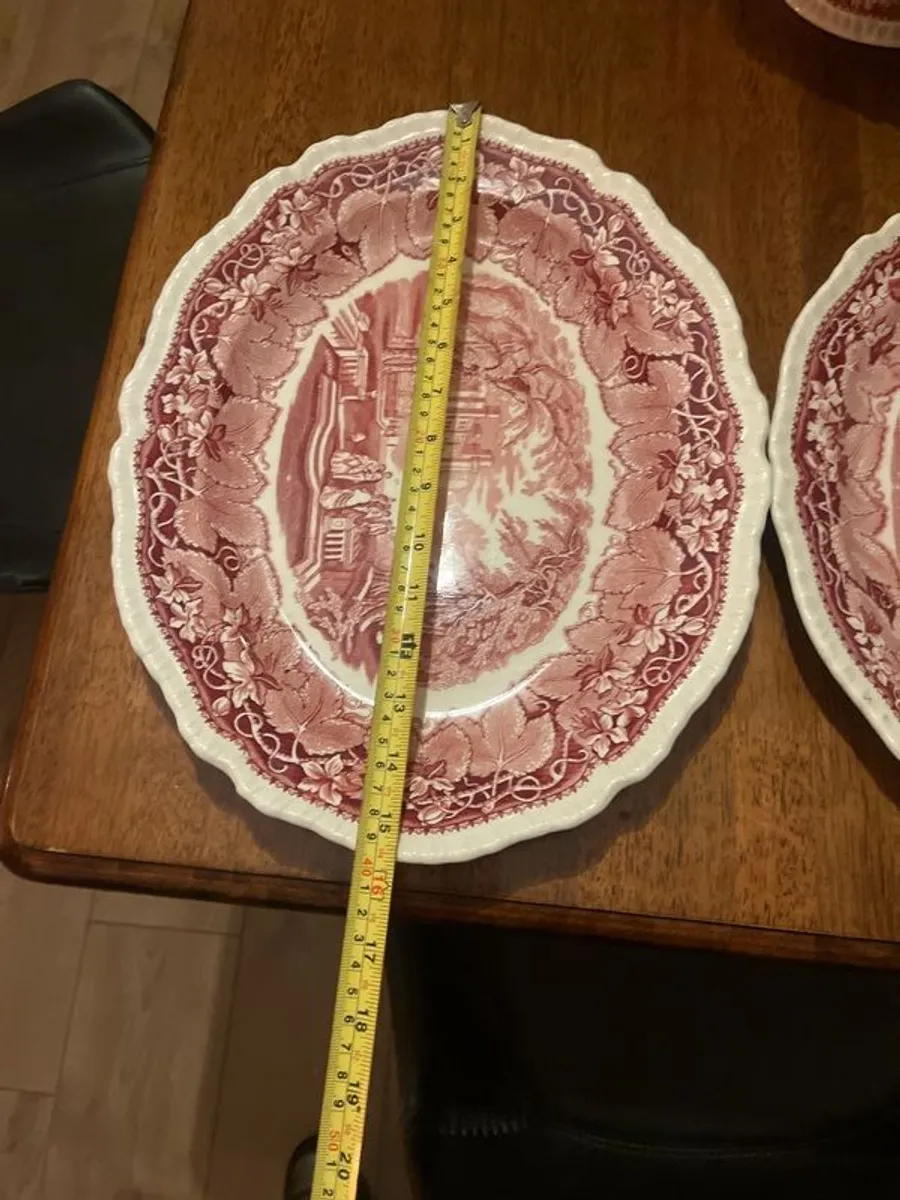 Mason Vista pink platters and soup tureens - Image 2