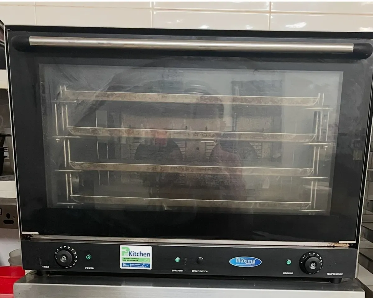 Bakery Oven with Stand & Commercial Dishwasher - Image 1