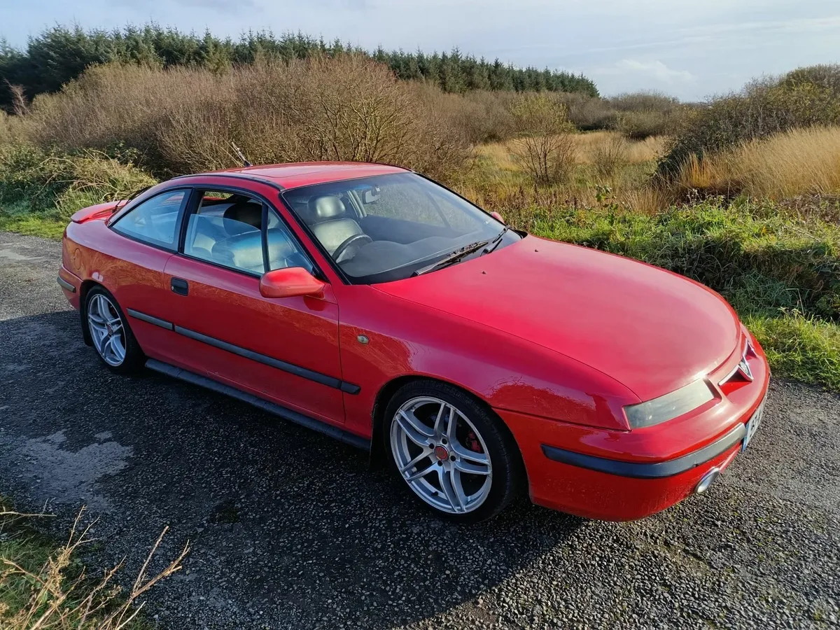 1997 Vauxhall calibra 2.0 petrol red top - Image 3