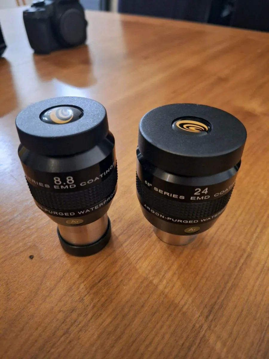 TS 80mm telescope, bresser mount and accessories - Image 1