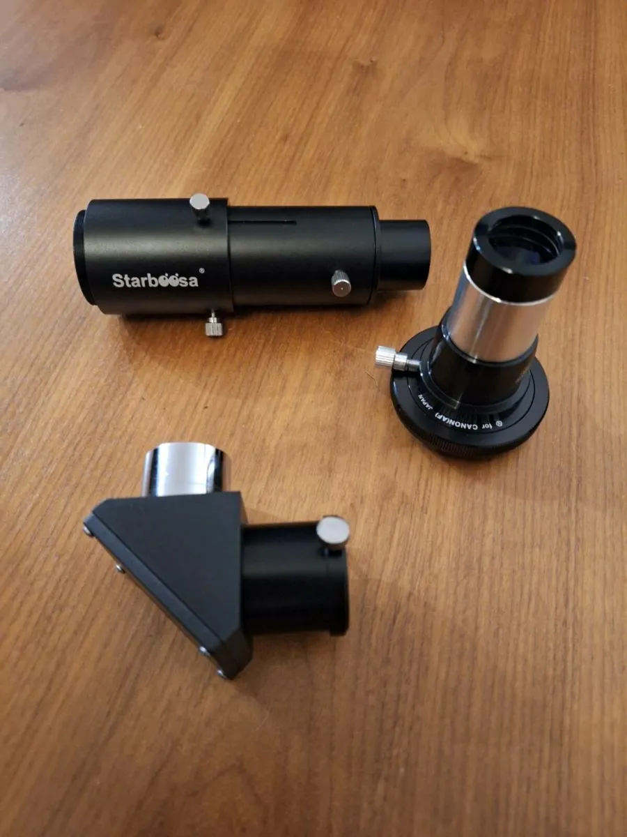 TS 80mm telescope, bresser mount and accessories - Image 4