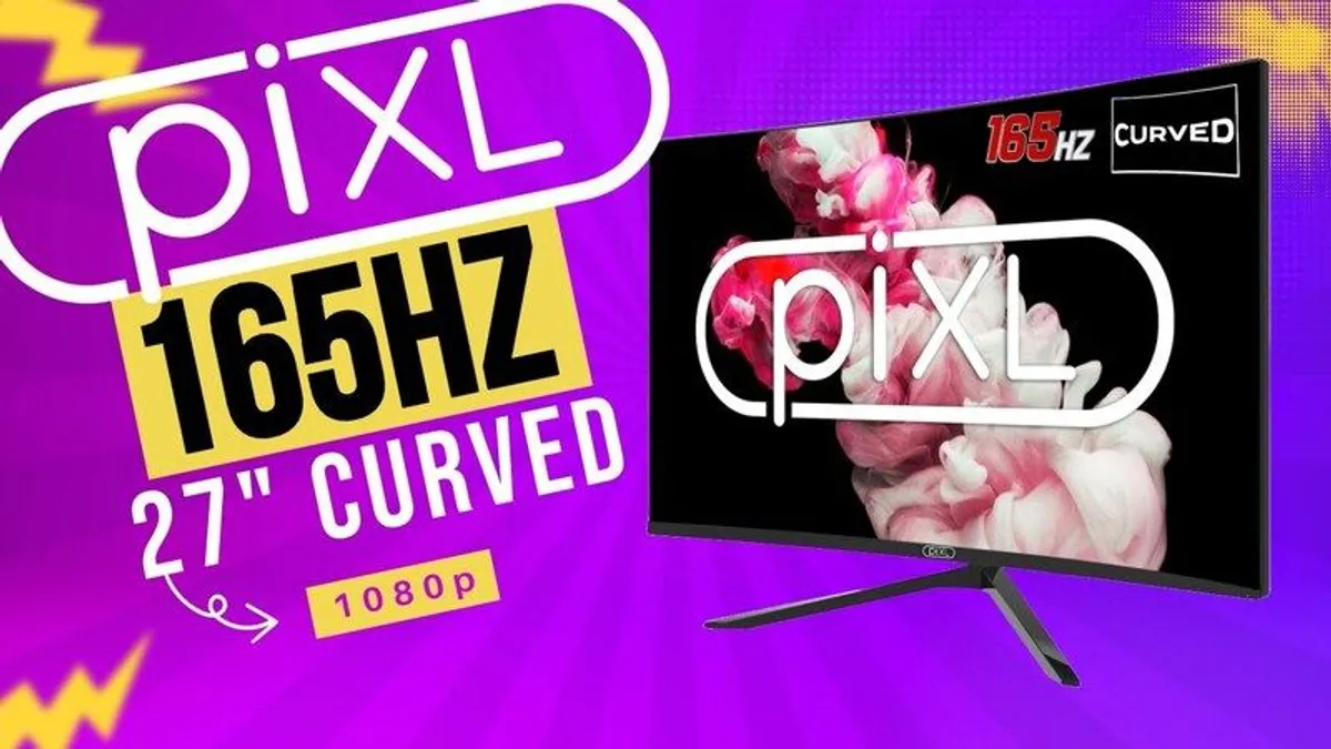 piXL CM27GF6 27 Inch Curved Monitor