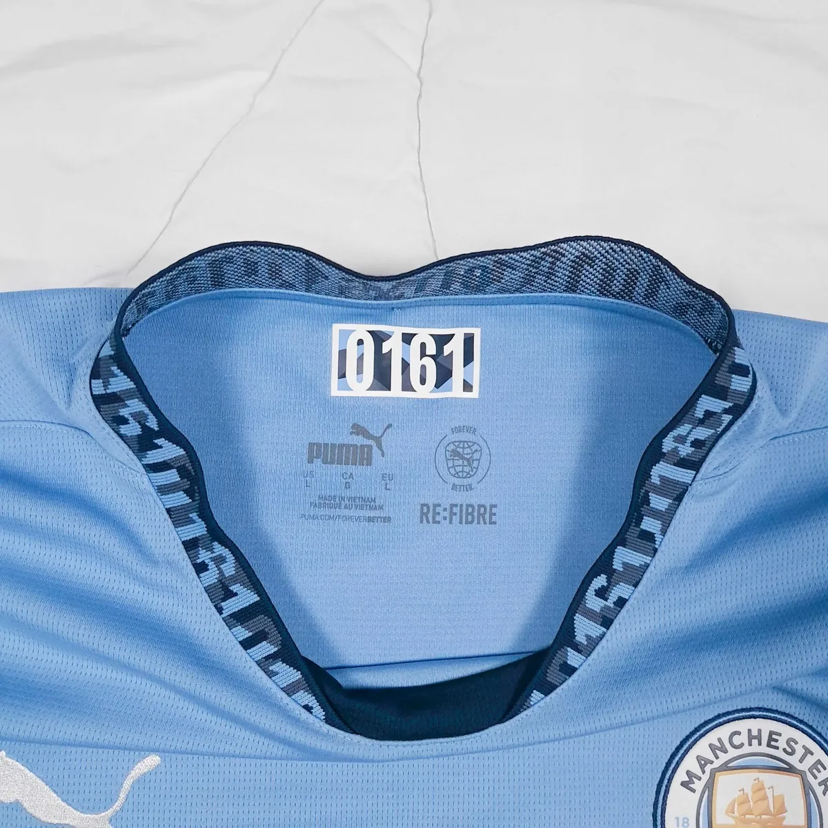 Puma Manchester City 24 25 Home Football Shirt L - Image 3
