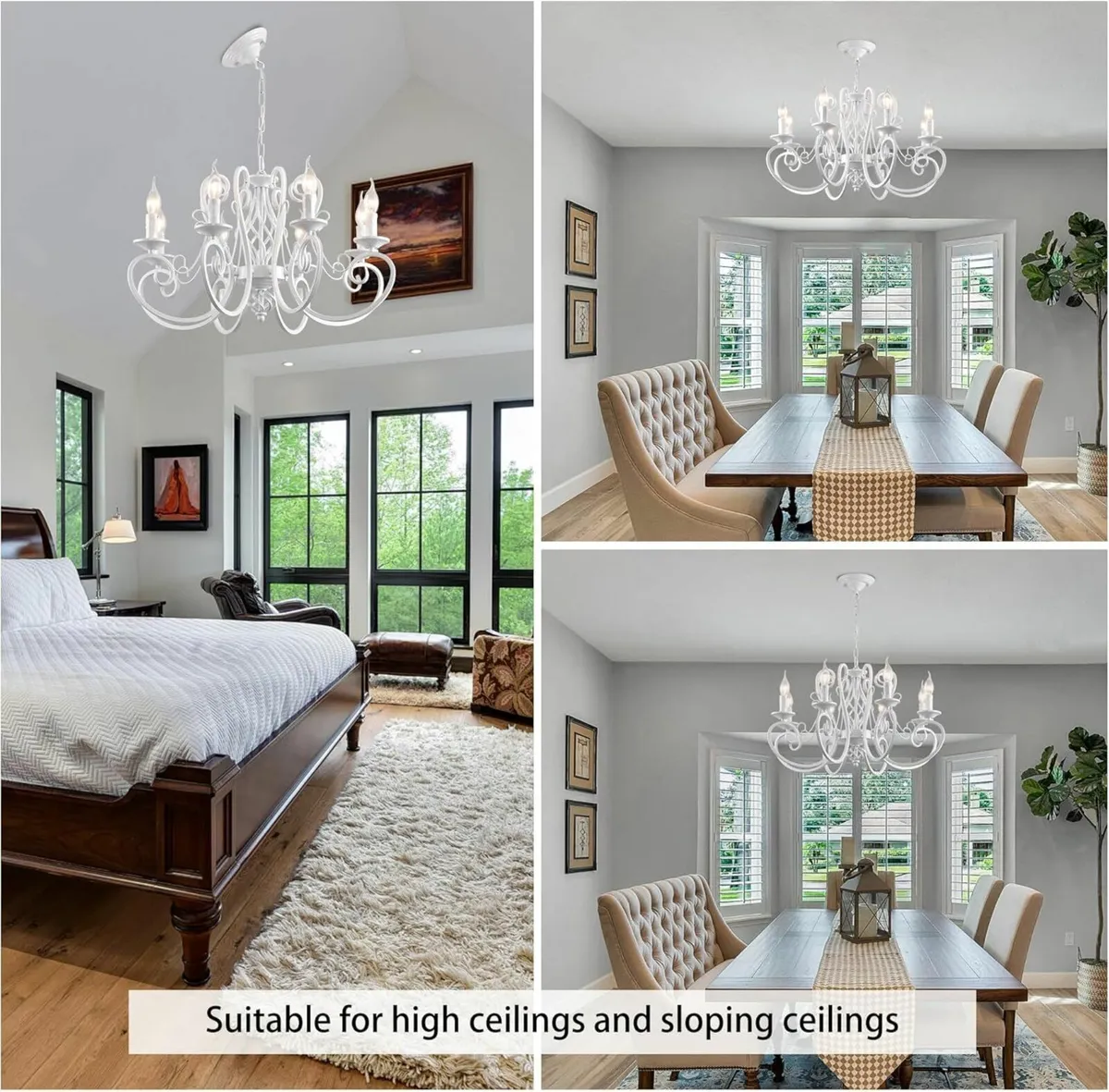 French Country Chandeliers Kitchen Island Lights - Image 4