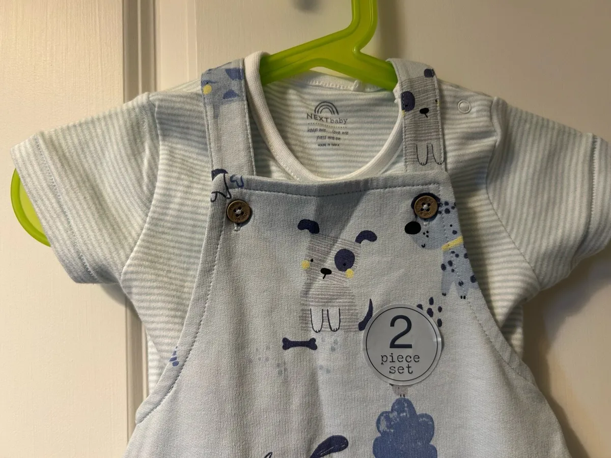 New Next baby boy dungarees - Image 2