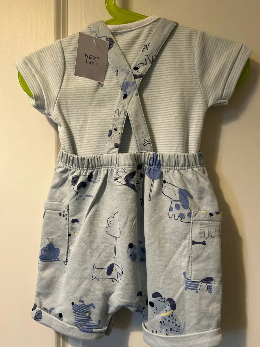 New Next baby boy dungarees - Image 3