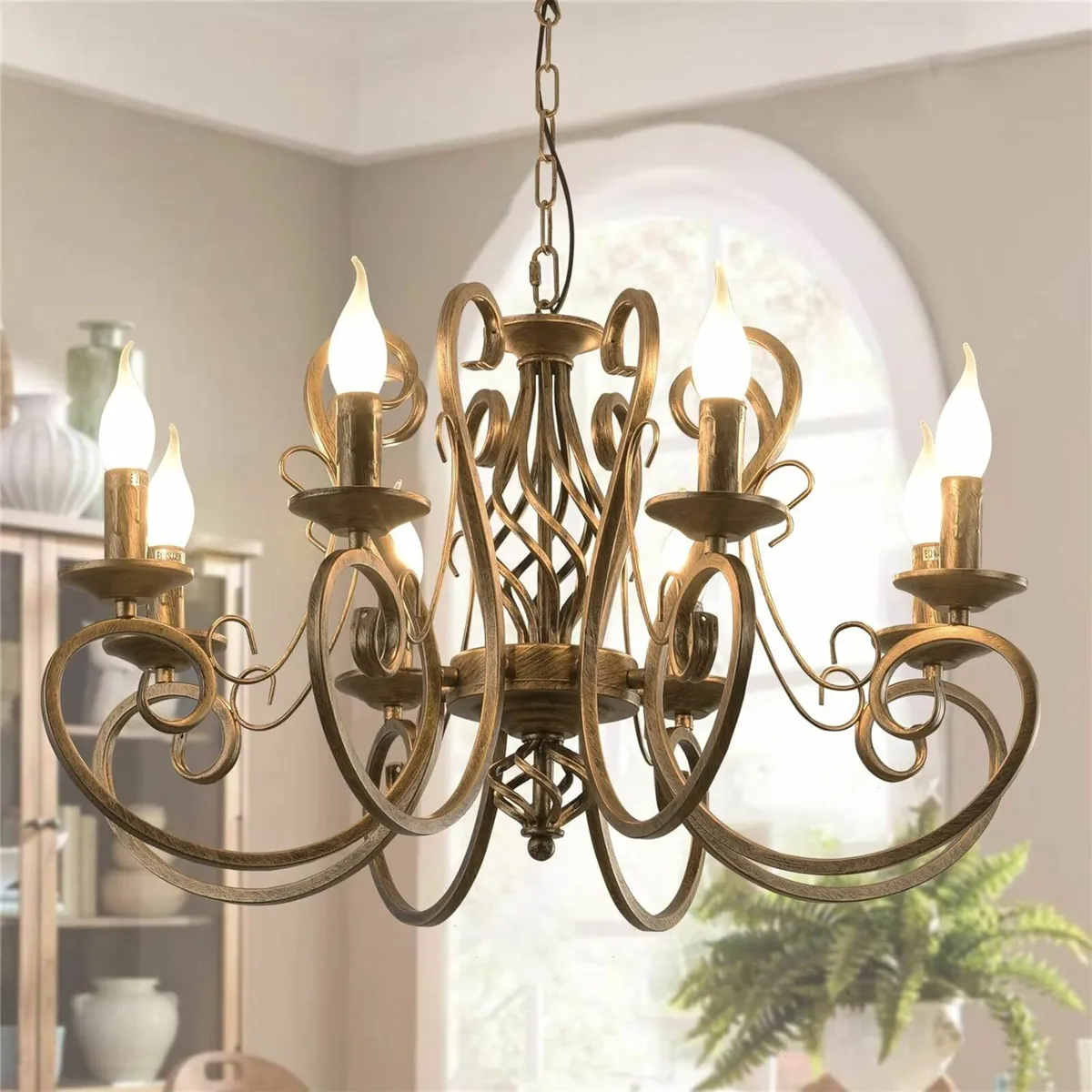 Chandeliers French Country Pendant Vintage Lights - Image 1