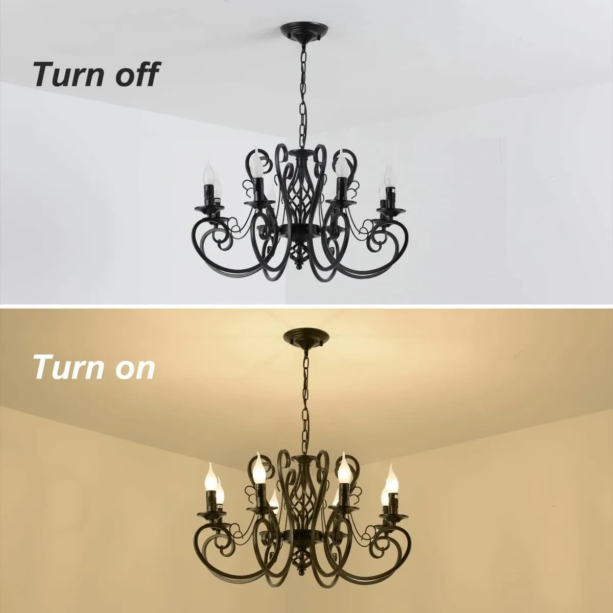 Chandeliers Ceiling Light Vintage French Country - Image 3