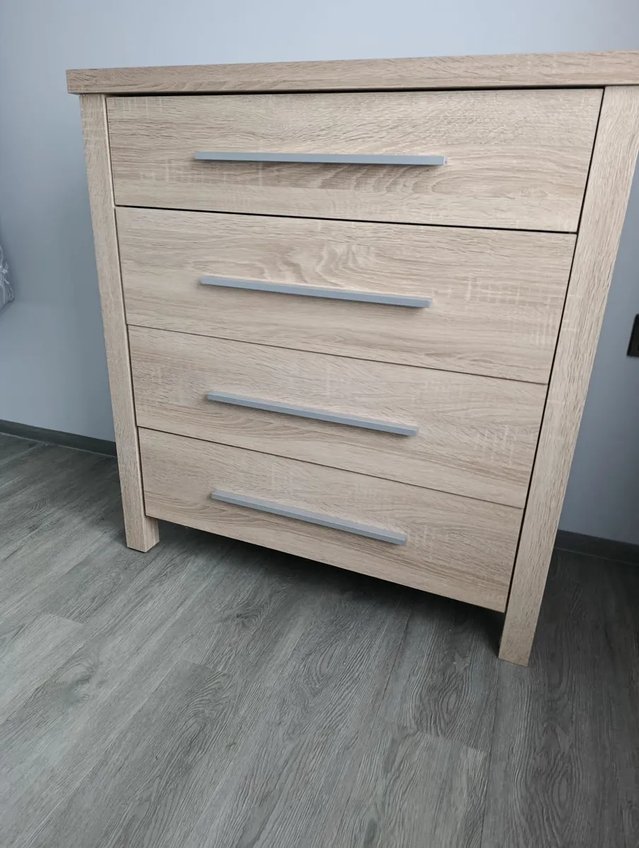 Bed + cabinet with drawers, - Image 4