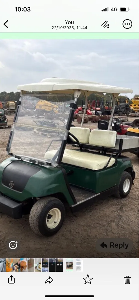 Yamaha petrol golf buggy - Image 1