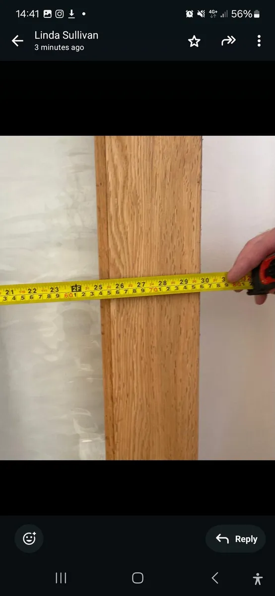 Solid wood internal doors, with handles,hinges - Image 3