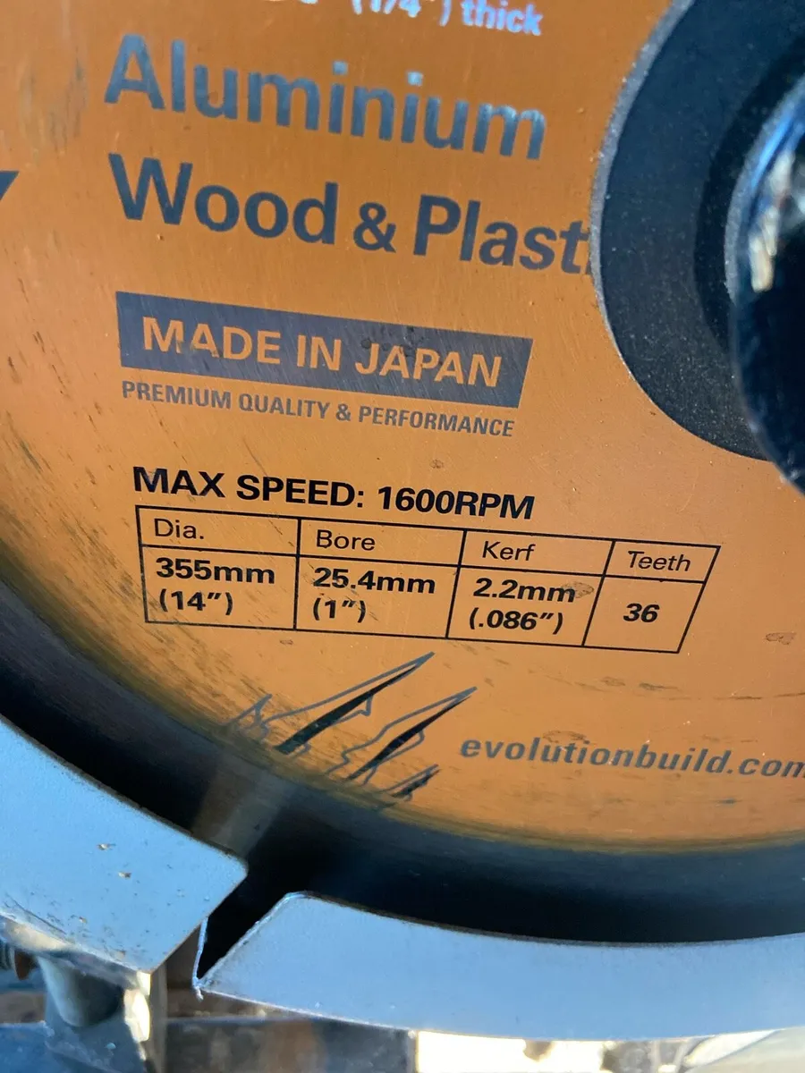 Evolution chopsaw - Image 2