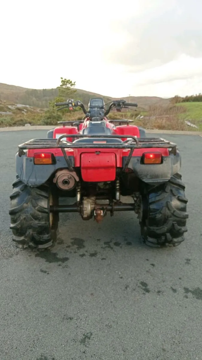 Honda hydrostatic 500cc quad for sale - Image 3