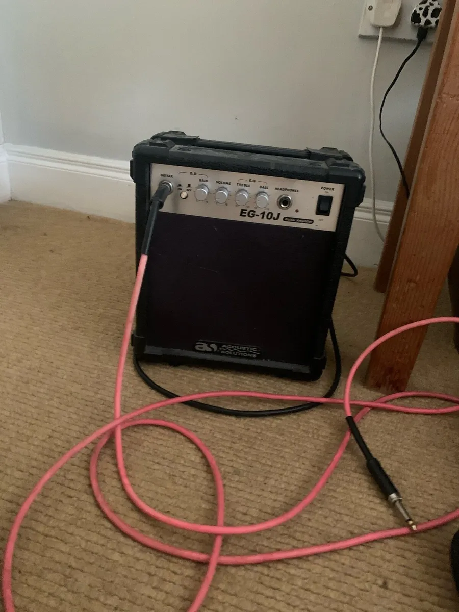 Electric Guitar & Amp - Image 2