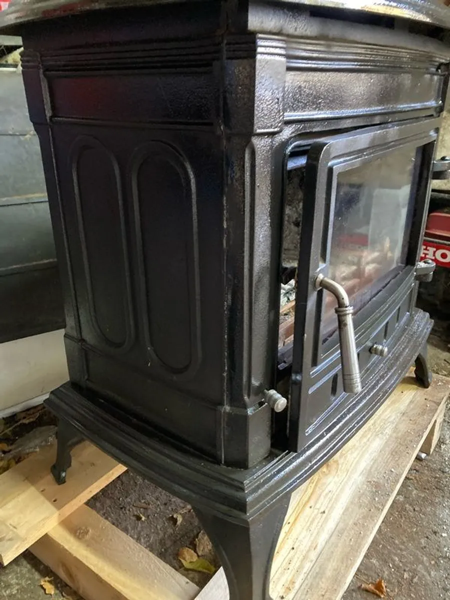 boiler stove 15 kw 700mm deep x 700mm high x 450mm deep taken out last week - Image 2