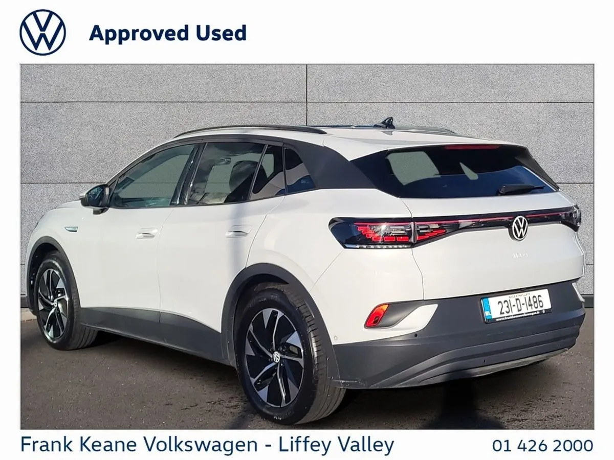 Volkswagen ID.4 77kwh Family 204HP  glacier White - Image 3