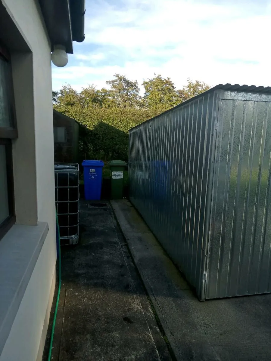 Steel galvanised shed 17ftx10 - Image 2