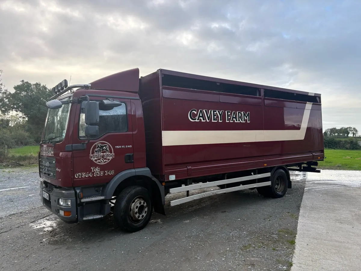 2007 MAN Cattle Livestock lorry - Image 2