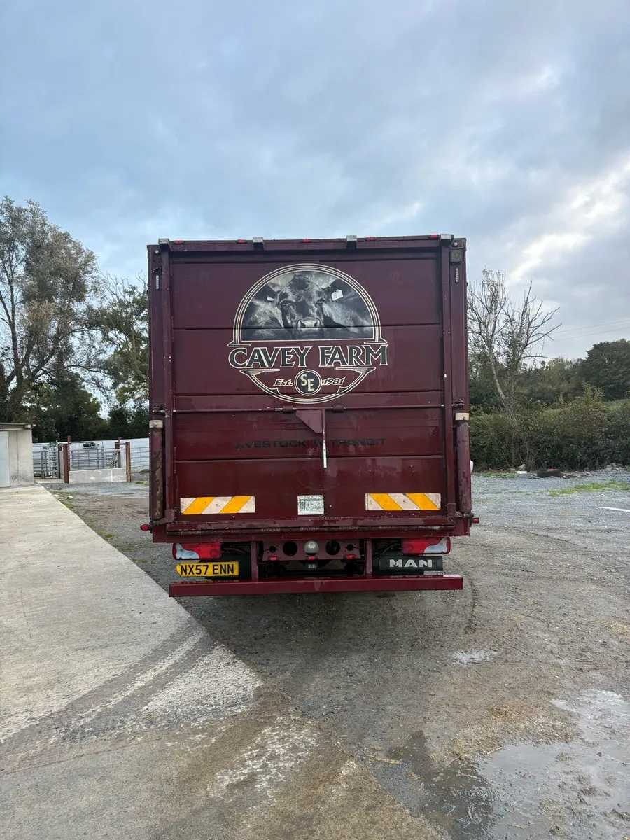 2007 MAN Cattle Livestock lorry - Image 3