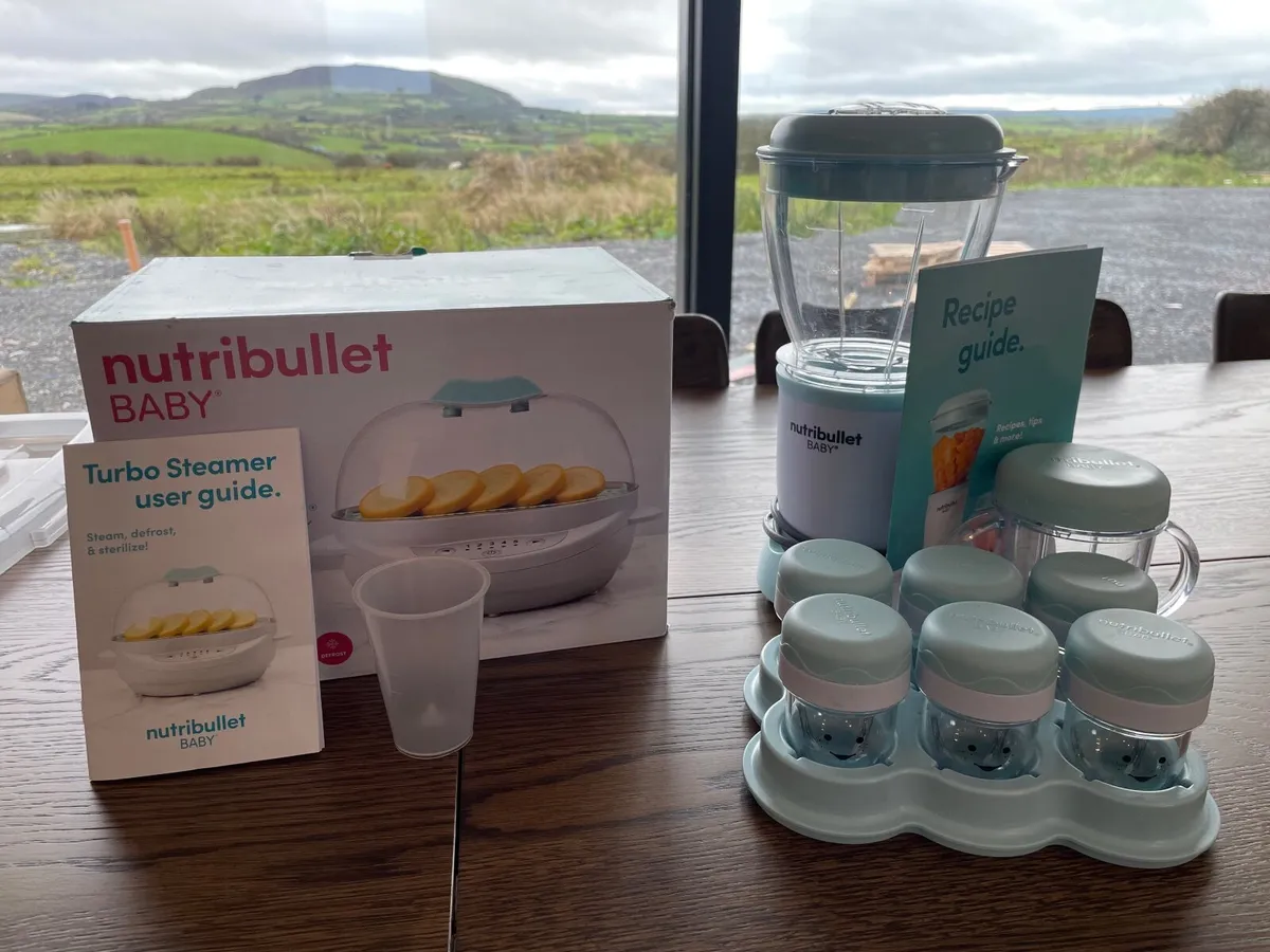 Baby weaning steamer & Nutri bullet