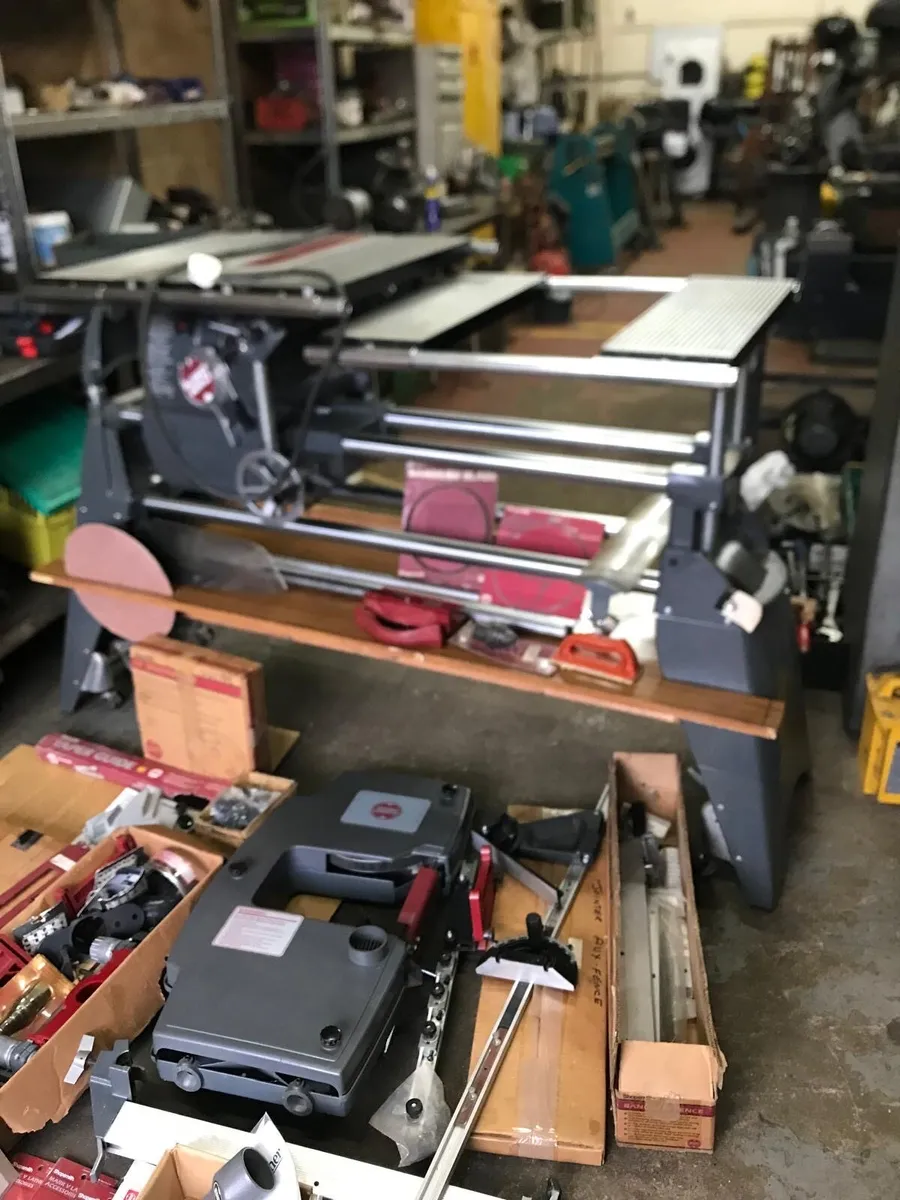Shop Smith multi LATHE  £5k tooling.  240 v - Image 1