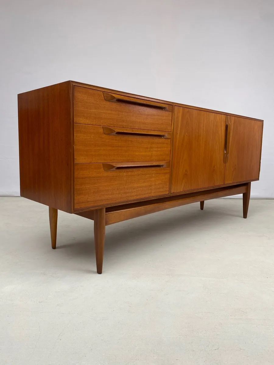 Rare Vintage Mid Century Teak McIntosh Sideboard - Image 2
