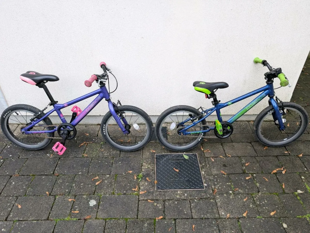 Carrera Cosmos kids bikes x2 - Image 1