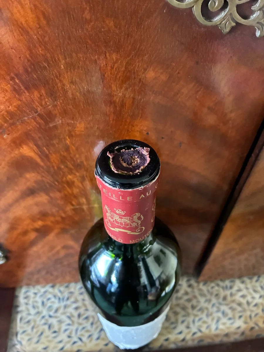Mouton Rotchchild 2001 empty bottle - Image 3