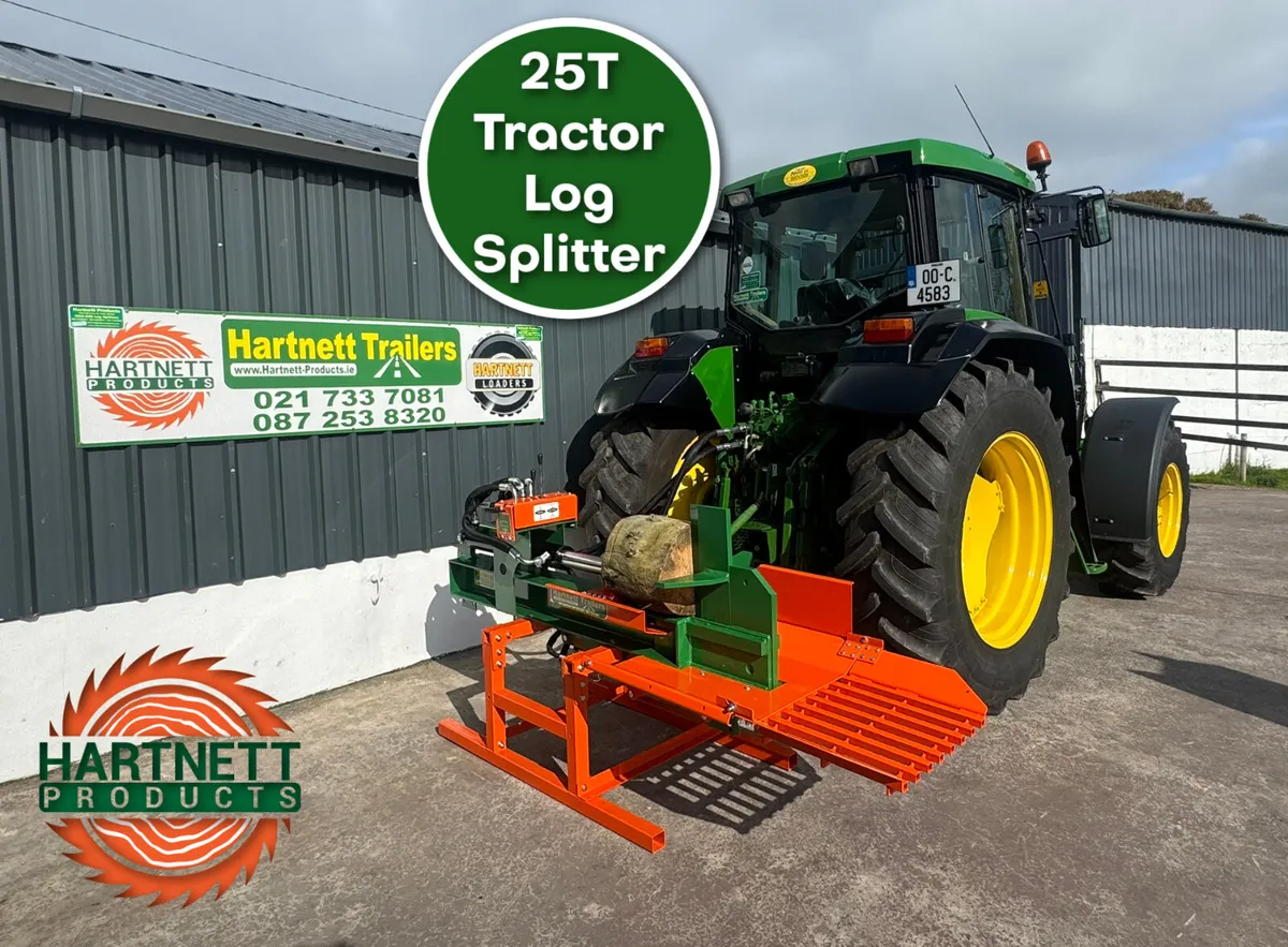 Hartnett 25T Tractor Log Splitter - Image 1