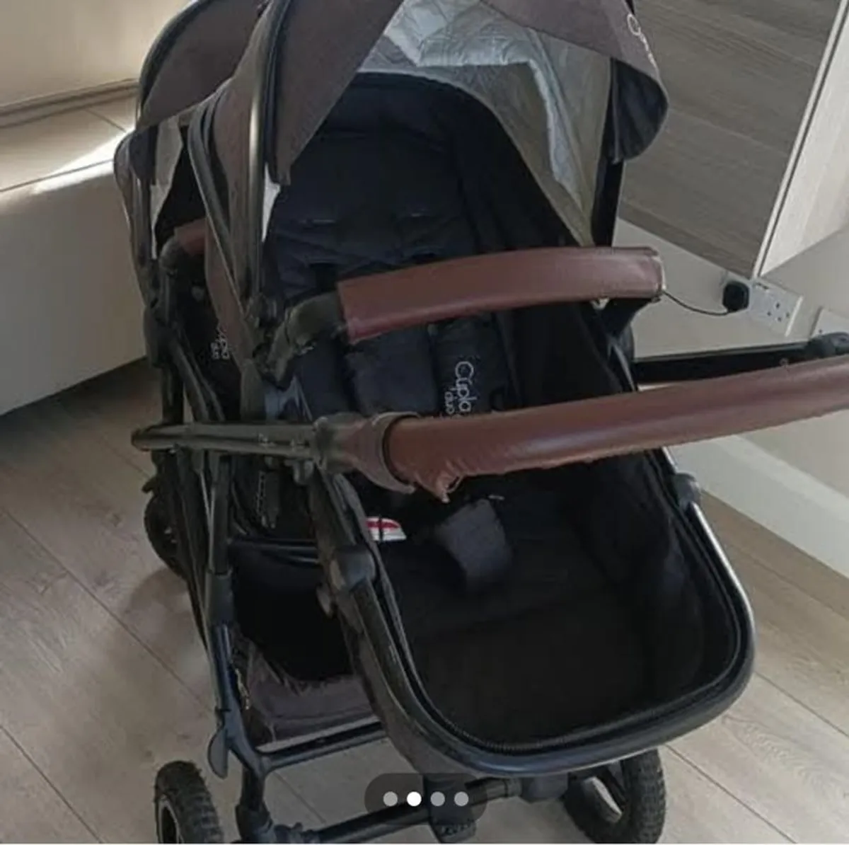 Twin Buggie & car seats - Cupla Duo Baby Elegance - Image 2