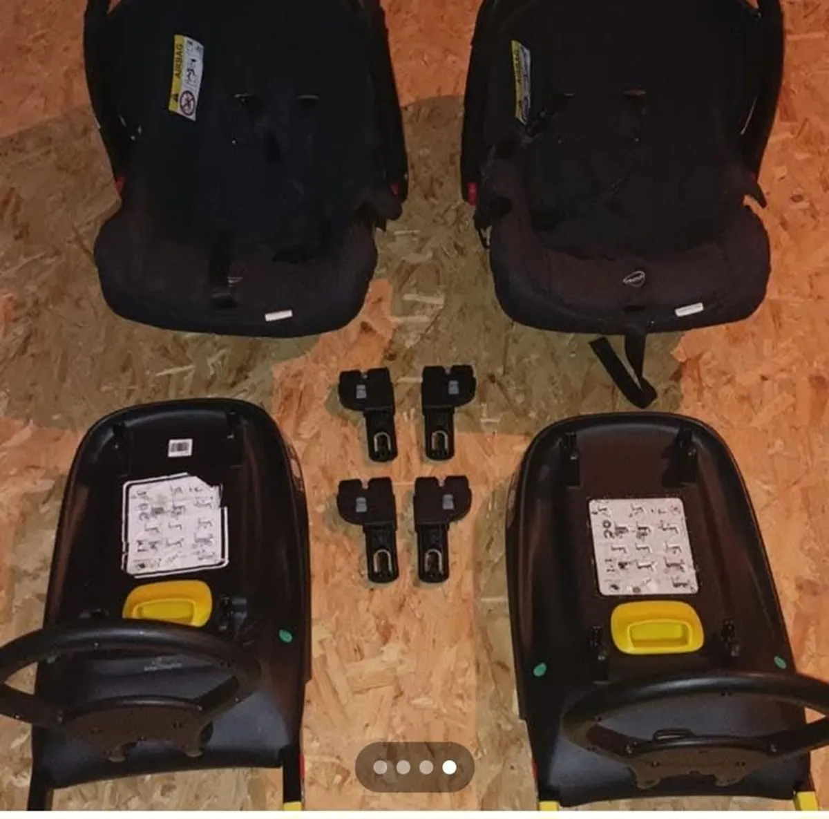 Twin Buggie & car seats - Cupla Duo Baby Elegance - Image 3